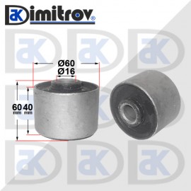 Тампон Ø 16 х Ø 60 х 60/40 mm